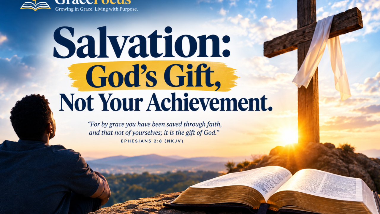 Salvation: God’s Gift, Not Your Achievement