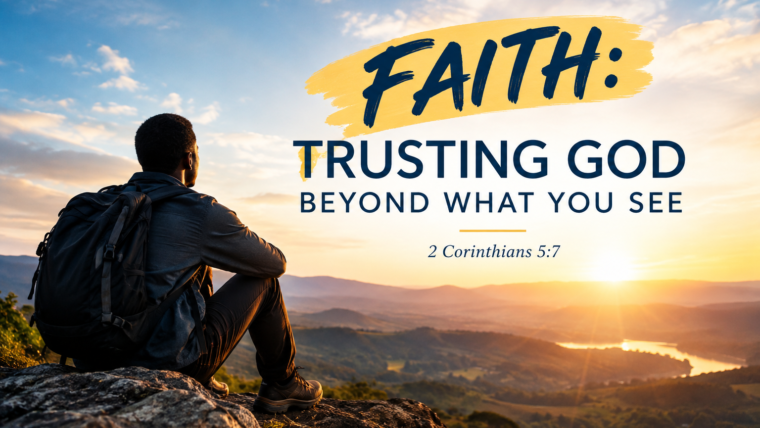 Faith: Trusting God Beyond What You See